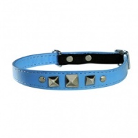 Blue Rock Bobby Leather Cat Collar